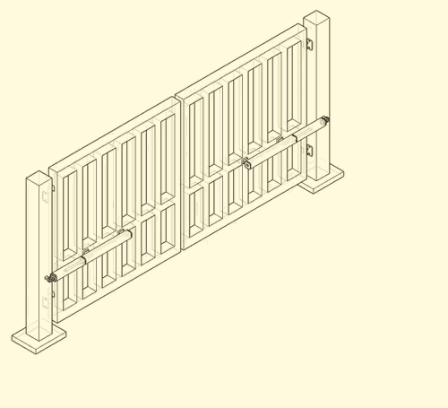 Swing Gate Diagram